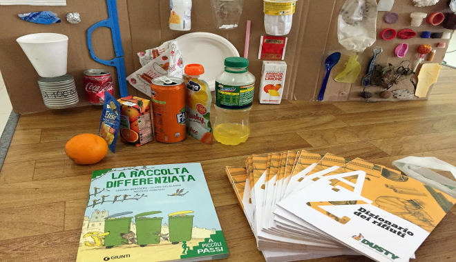 La difesa dell'ambiente e riciclo rifiuti nasce a scuola