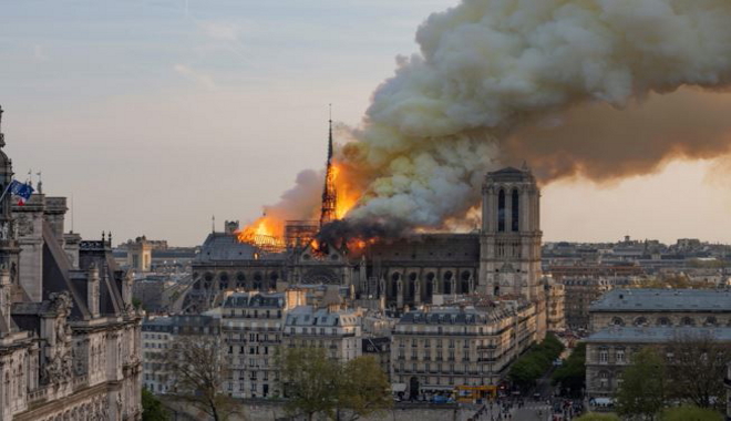 Notre Dame devastata da un incendio: simbolo della cultura Europea