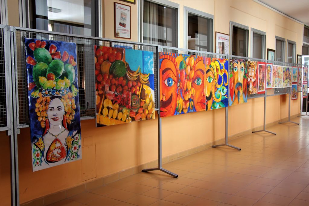 AL MAJORANA INCONTRO CON L’ARTISTA SALVO CURRO’