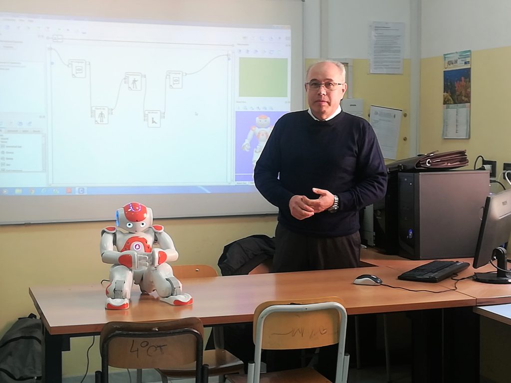 Erasmus Plus all’I.C. Militi Coding e robotica: alla scoperta di NAO