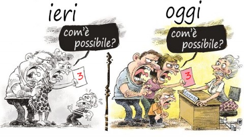 Scuola di oggi e di ieri: differenze e generazioni a confronto