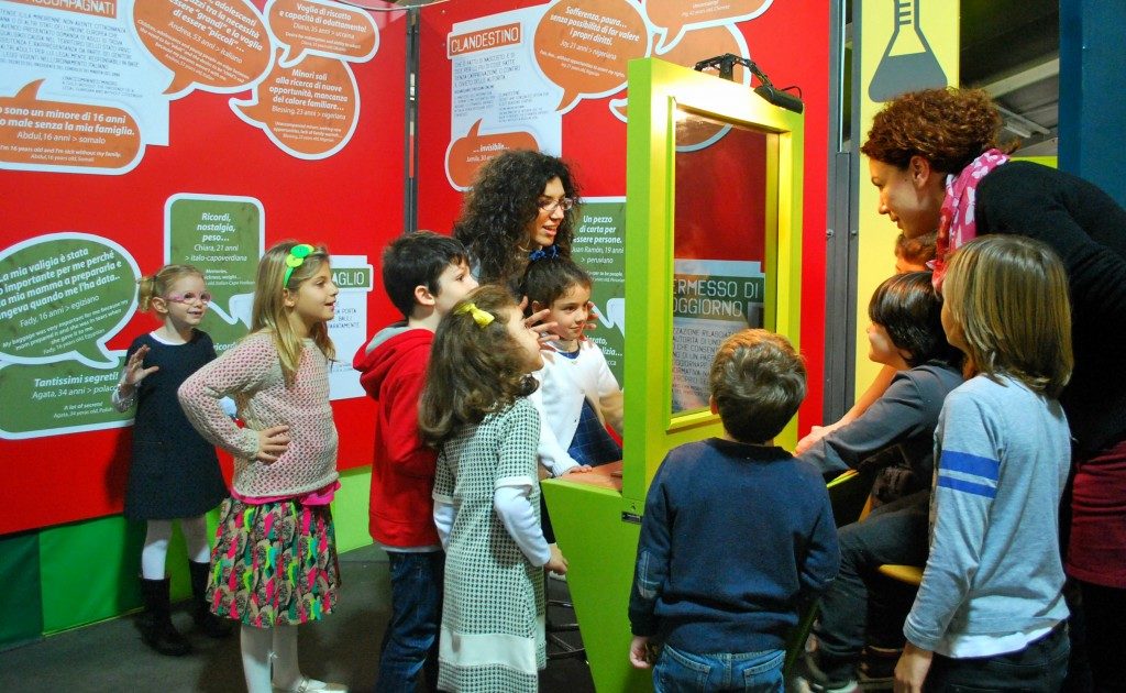 "La nuova officina dei piccoli" è nell'area accessibile a bambini fino ai dieci anni