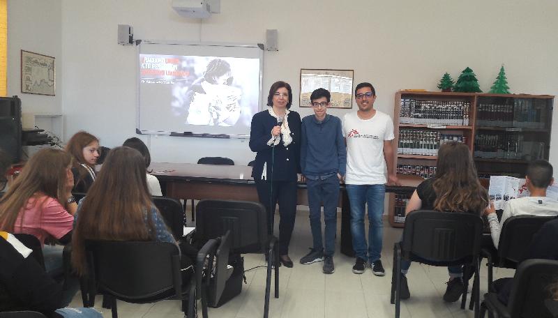 MSF alla scuola secondaria di 1° grado "Foscolo"