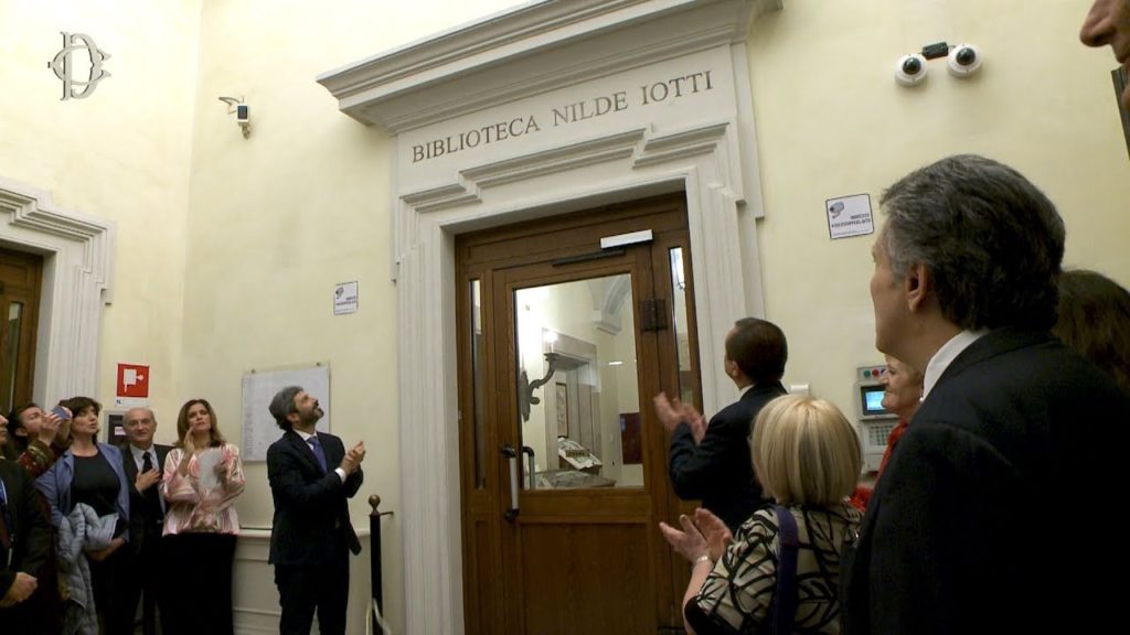 A NILDE IOTTI INTITOLATA LA BIBLIOTECA DELLA CAMERA