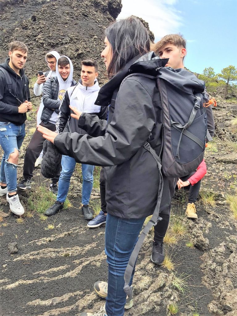 Percorso-stage di vulcanologia sull’Etna per il Liceo Sciascia- Fermi