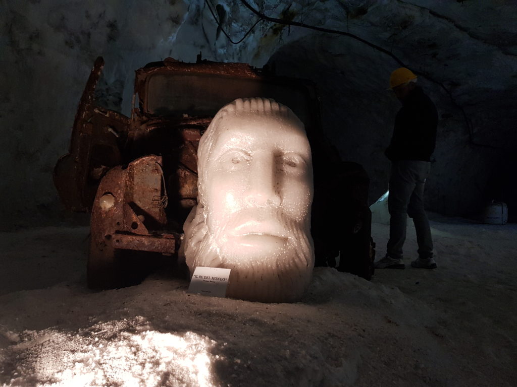 Sale oro bianco di... Sicilia: la miniera di salgemma di Petralia Soprana