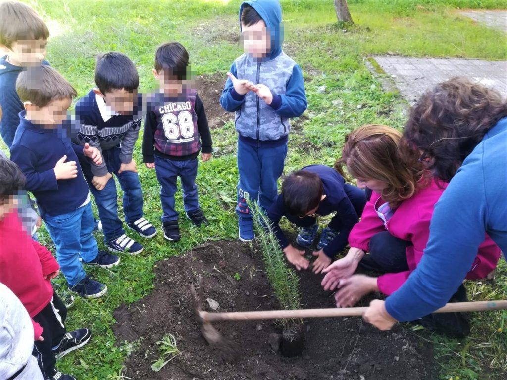 FESTA DELL’ALBERO”, con i bambini della Scuola dell’Infanzia “GIRASOLE” 