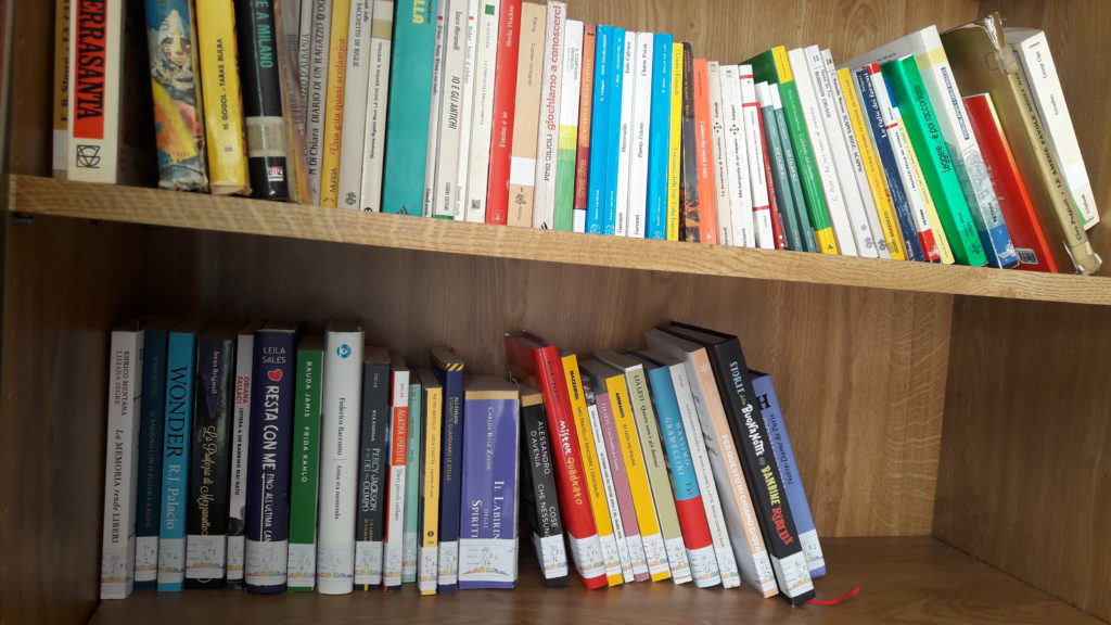 La “Bibliotec@Arcobaleno” dell'Istiuto Comprensivo  Foscolo