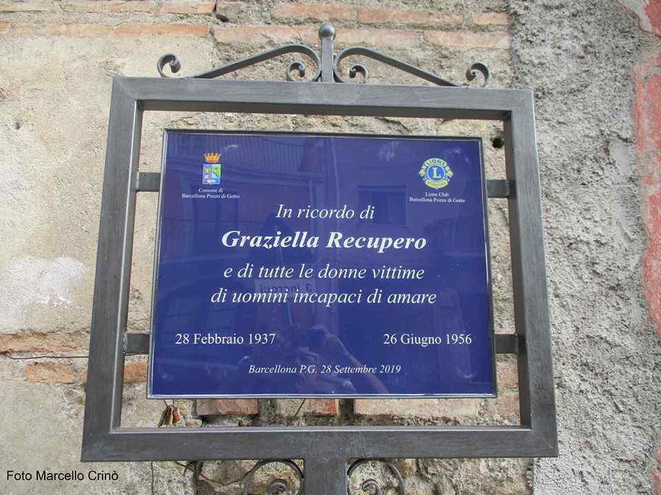 Graziella Recupero: un tuffo nella memoria per vincere l’oblio