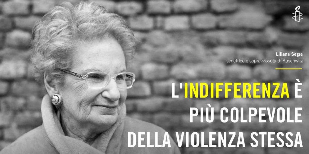 L’INDIFFERENZA E' COMPLICE DEI MISFATTI PEGGIORI