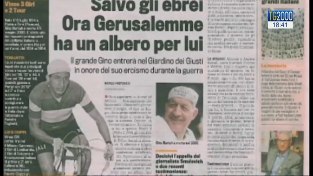 Gino Bartali: “Giusto tra i giusti”, a 20 anni dalla scomparsa.