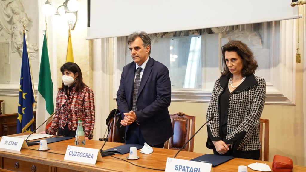 L’Aula Magna del Rettorato ha ospitato la Cerimonia inaugurale del ciclo di seminari “La violenza di genere: riconoscimento e strumenti di contrasto”.